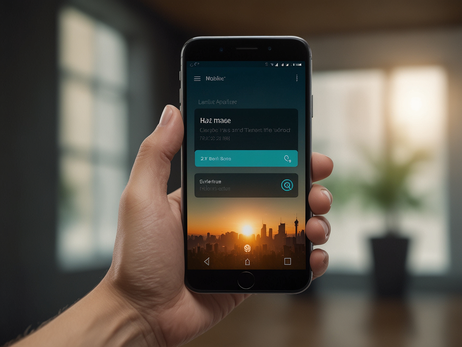 Mobile exclusive offer banner